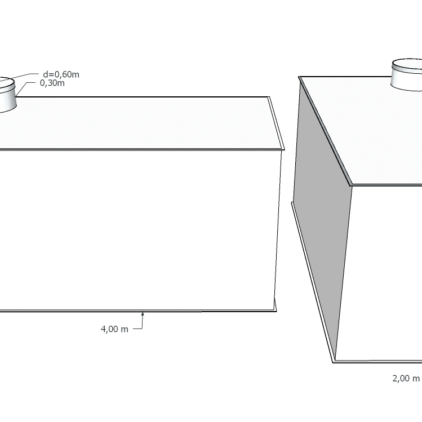 plastová nádrž, žumpa ZSN 16m3 špecifikácia