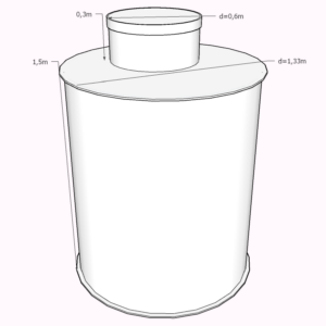 plastová-nádrž-žumpa-valec-2m3
