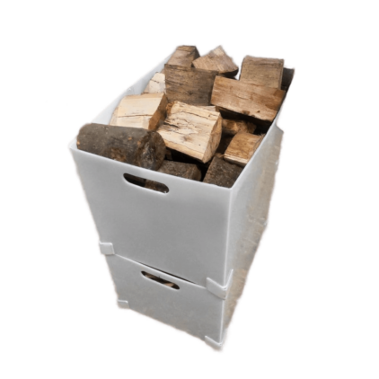 plastové bedničky s drevom ZSN