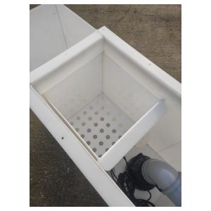 prietokový filter pre jazero z plastu
