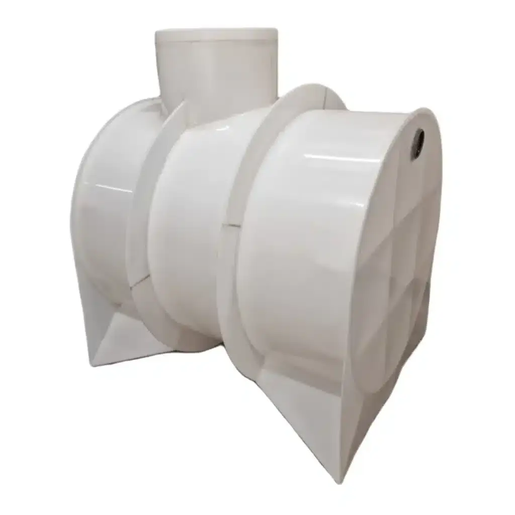 nádrž na vodu 2000 litrov biela ležatá