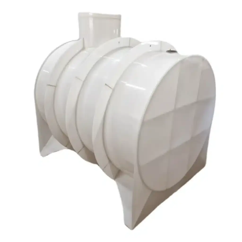 nádrž na vodu 4000 litrov biela ležatá