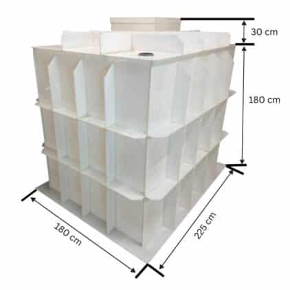 výkres pivnica 2x1,5x1,8